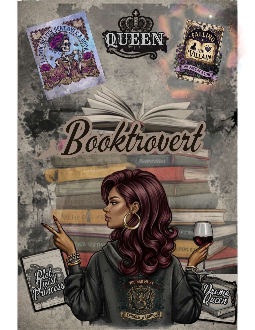 Dark Romance Reader Aesthetic Insert